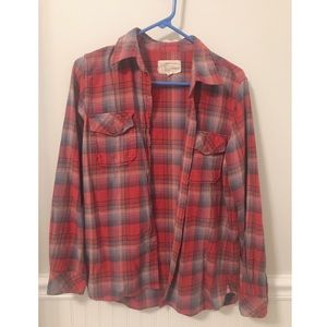 Current/Elliot Oversized Flannel